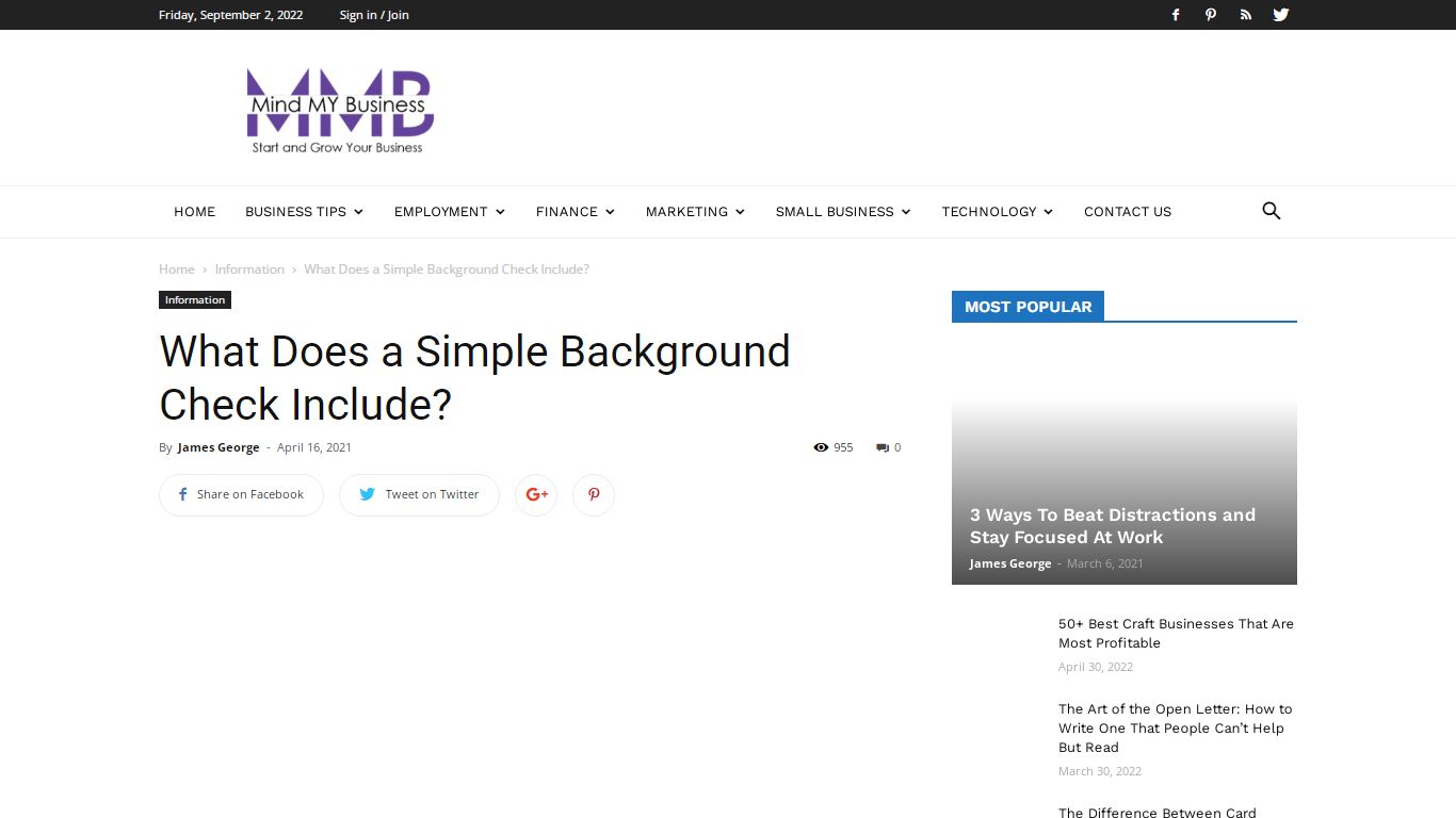 What Does a Simple Background Check Include? - mindmybusinessnyc